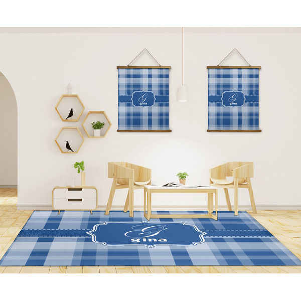 Plaid 8'x10' Indoor Area Rugs - IN CONTEXT