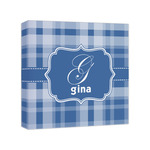 Plaid Canvas Print - 8x8 (Personalized)