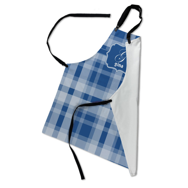 Plaid Apron - Folded