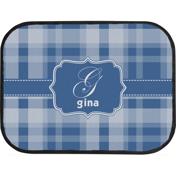 Plaid Custom Car Floor Mats (Back Seat)