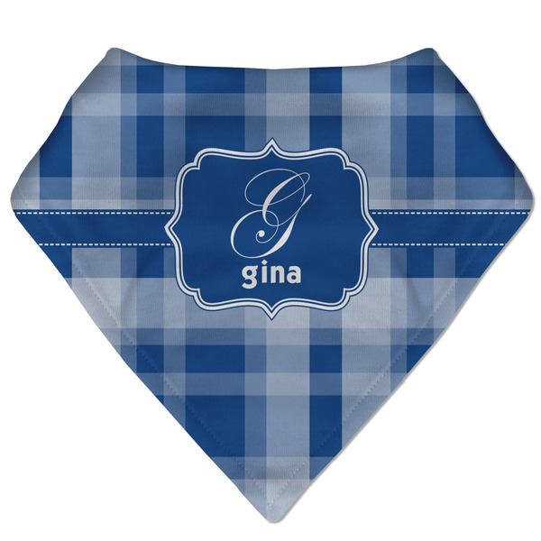 Custom Plaid Bandana Bib (Personalized)