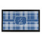Plaid Bar Mat - Small (Personalized)