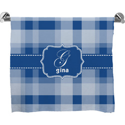 Plaid Bath Towel (Personalized)