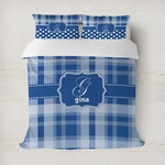 Plaid Duvet Cover (Personalized)