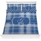Plaid Comforter Set - Full / Queen (Personalized)