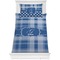 Plaid Comforter Set - Twin XL (Personalized)