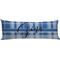 Plaid Body Pillow Case (Personalized)