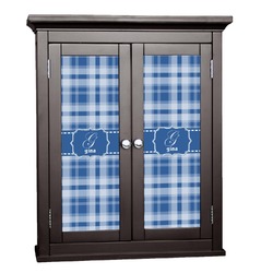 Plaid Cabinet Decal - Custom Size (Personalized)