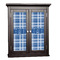 Plaid Cabinet Decal - Medium (Personalized)
