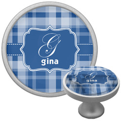 Plaid Cabinet Knob (Personalized)