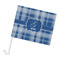 Plaid Car Flag (Personalized)