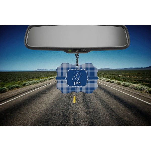 Plaid Car Ornament (Road)