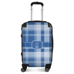 Plaid Suitcase - 20" Carry On (Personalized)
