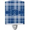Plaid Ceramic Night Light (Personalized)