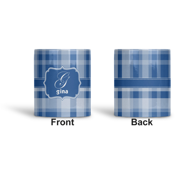 Plaid Ceramic Pen Holder - Apvl