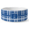 Plaid Ceramic Dog Bowl - Large (Personalized)