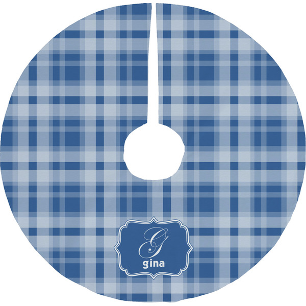 Custom Plaid Tree Skirt (Personalized)