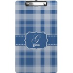 Plaid Clipboard (Legal Size) (Personalized)