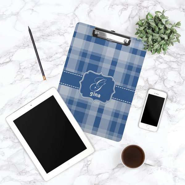 Plaid Clipboard - Lifestyle Photo