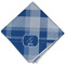 Plaid Cloth Napkins - Personalized Dinner (Folded Four Corners)