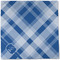 Plaid Cloth Napkins - Personalized Dinner (Full Open)