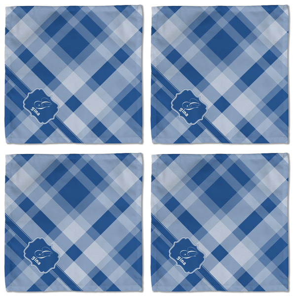 Plaid Cloth Napkins - Personalized Lunch (APPROVAL) Set of 4