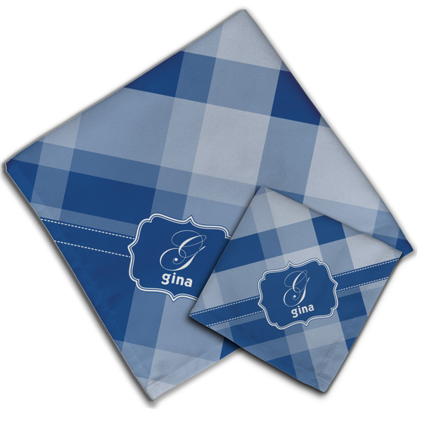 Plaid Cloth Napkins - Personalized Lunch & Dinner (PARENT MAIN)