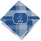 Plaid Cloth Napkins - Personalized Lunch (Folded Four Corners)