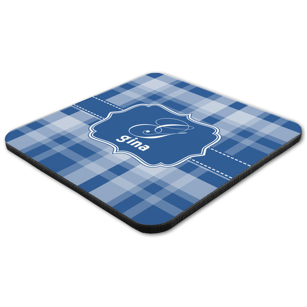 Plaid Coaster Set - FLAT (one)
