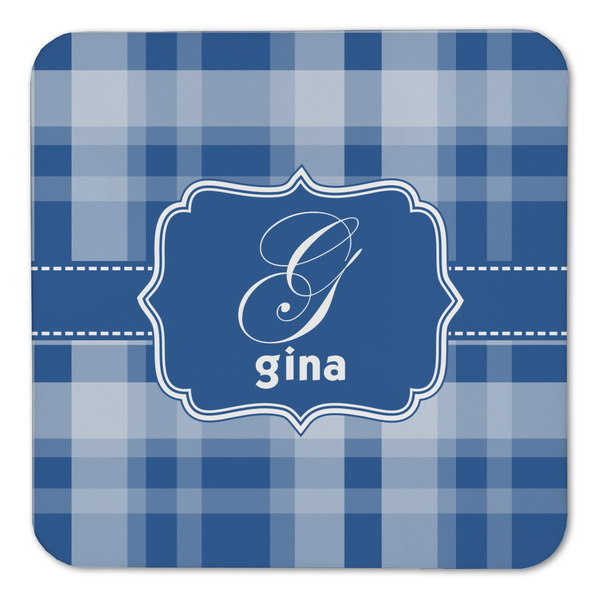 Plaid Coaster Set - FRONT (one)