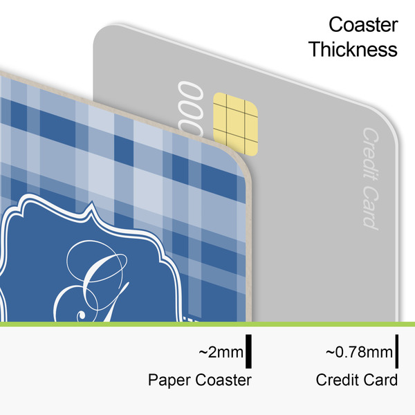 Plaid Coaster Thickness