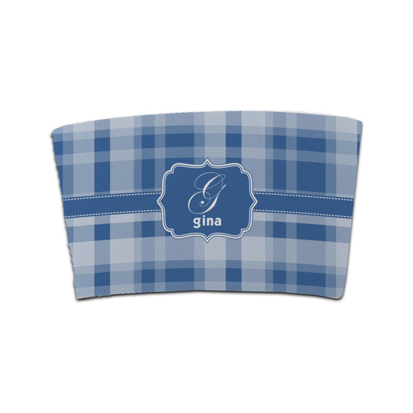Custom Plaid Coffee Cup Sleeve (Personalized)