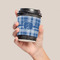 Plaid Coffee Cup Sleeve - LIFESTYLE