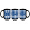 Plaid Coffee Mug - 15 oz - Black APPROVAL