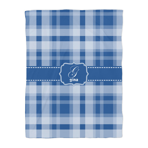 Plaid Comforter - Twin - Front