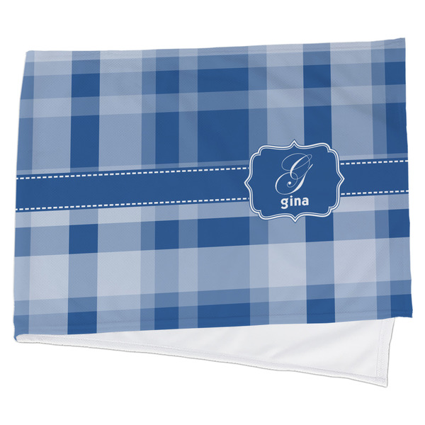 Custom Plaid Cooling Towel (Personalized)