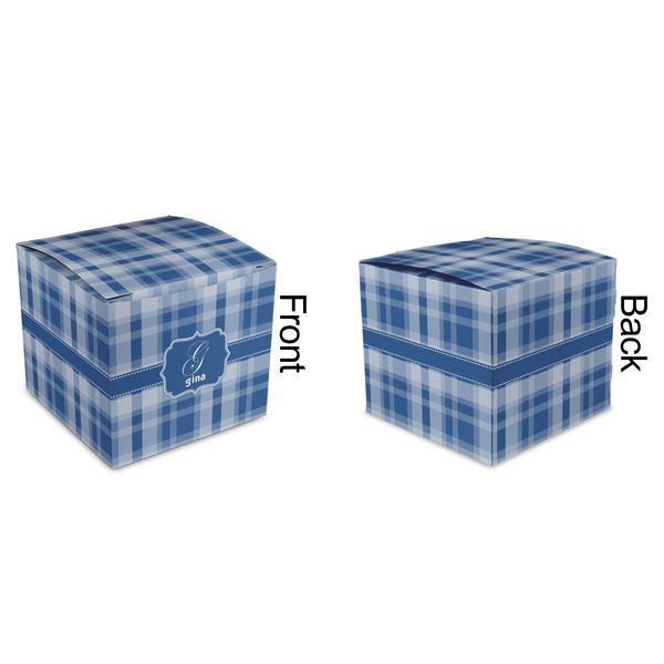 Plaid Cubic Gift Box - Approval