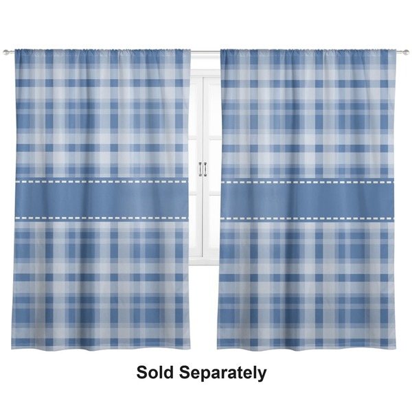 Plaid Curtain 112x80 - Lined