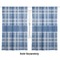 Plaid Curtain 112x80 - Lined