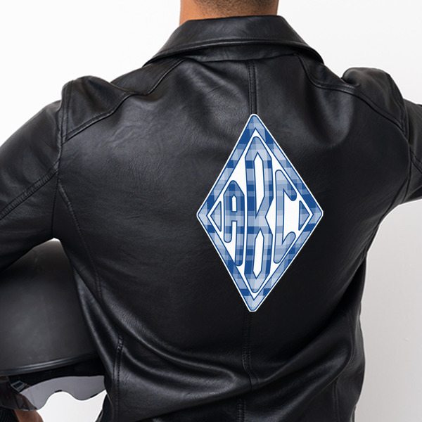 Plaid Custom Shape Iron On Patches - XXXL - APPROVAL