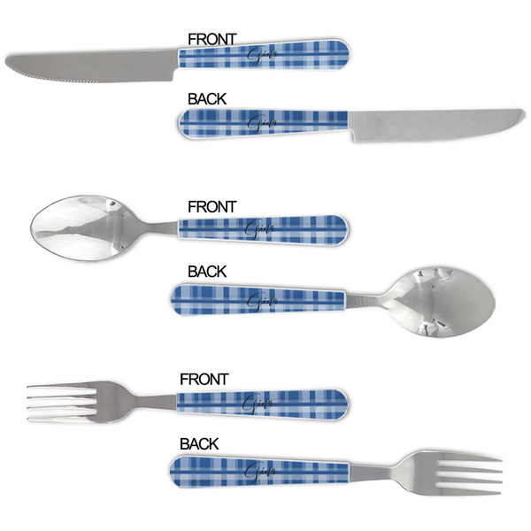 Plaid Cutlery Set - APPROVAL