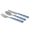 Plaid Cutlery Set - MAIN