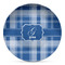 Plaid DecoPlate Oven and Microwave Safe Plate - Main