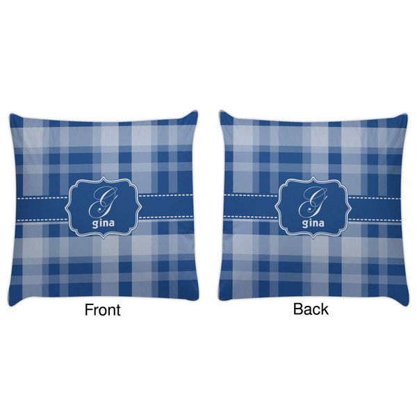 Plaid Decorative Pillow Case - Approval
