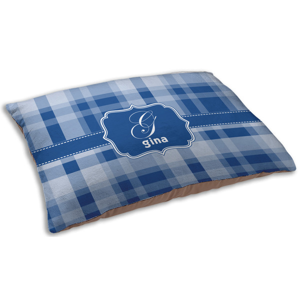 Plaid Dog Beds - SMALL