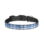 Plaid Dog Collar - Small (Personalized)
