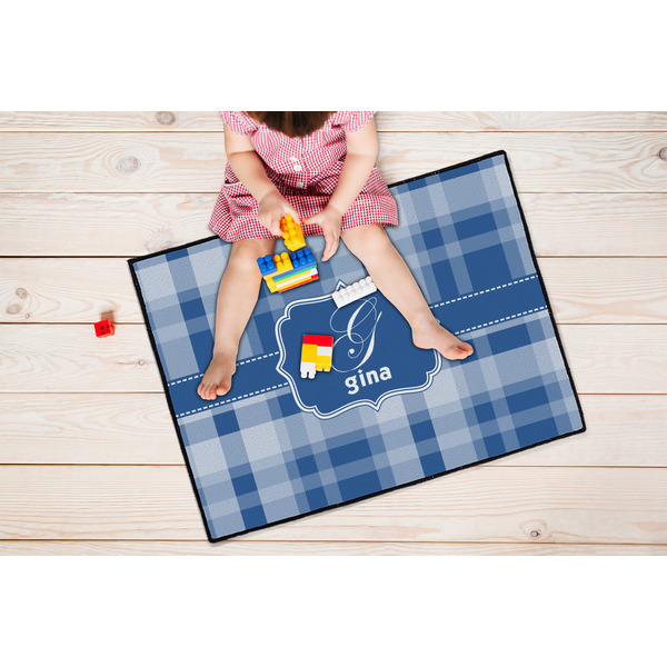 Plaid Door Mats - LIFESTYLE kid