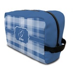 Plaid Toiletry Bag / Dopp Kit (Personalized)