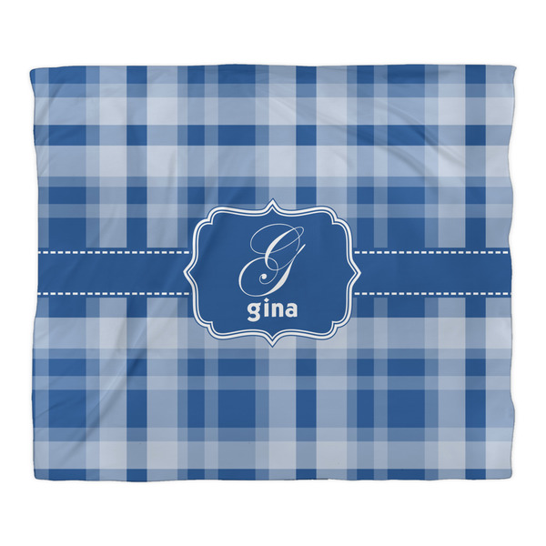 Plaid Duvet Cover - King - Front