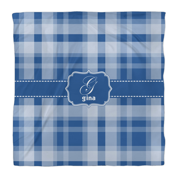Plaid Duvet Cover - Queen - Front